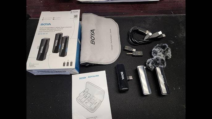 BOYALINK All-in-one Design Wireless Microphone System 4