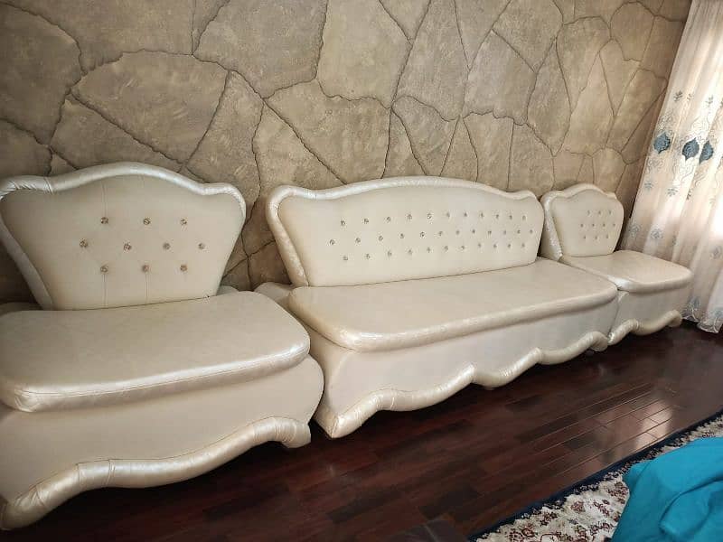 7 seater sofa set good condition 0