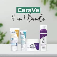 CeraVe 4 In One Skincare Bundle