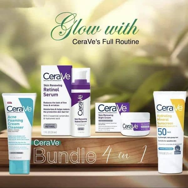 CeraVe 4 In One Skincare Bundle 2