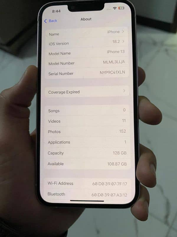 Iphone 13 ,software unlock jv ,128gb 5