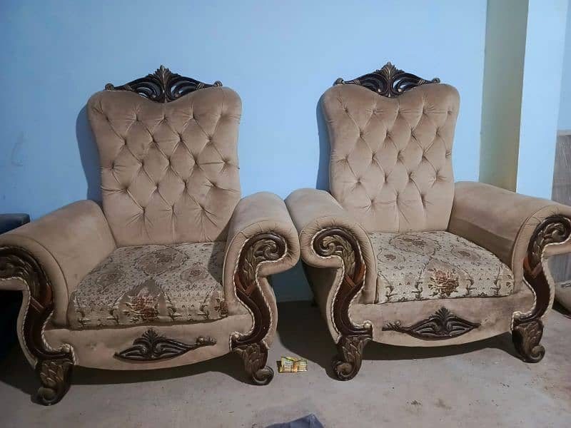 7 seater sofa set used 5