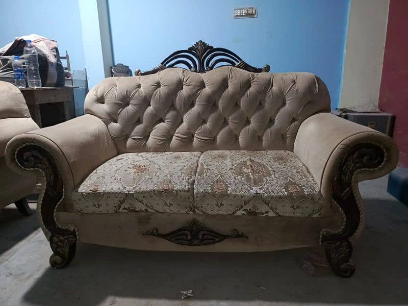 7 seater sofa set used 6