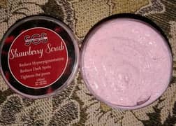 Strawberry  scrub