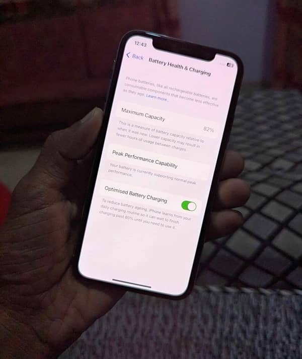 Iphone X non pta 64gb 3U tool report 98% 6