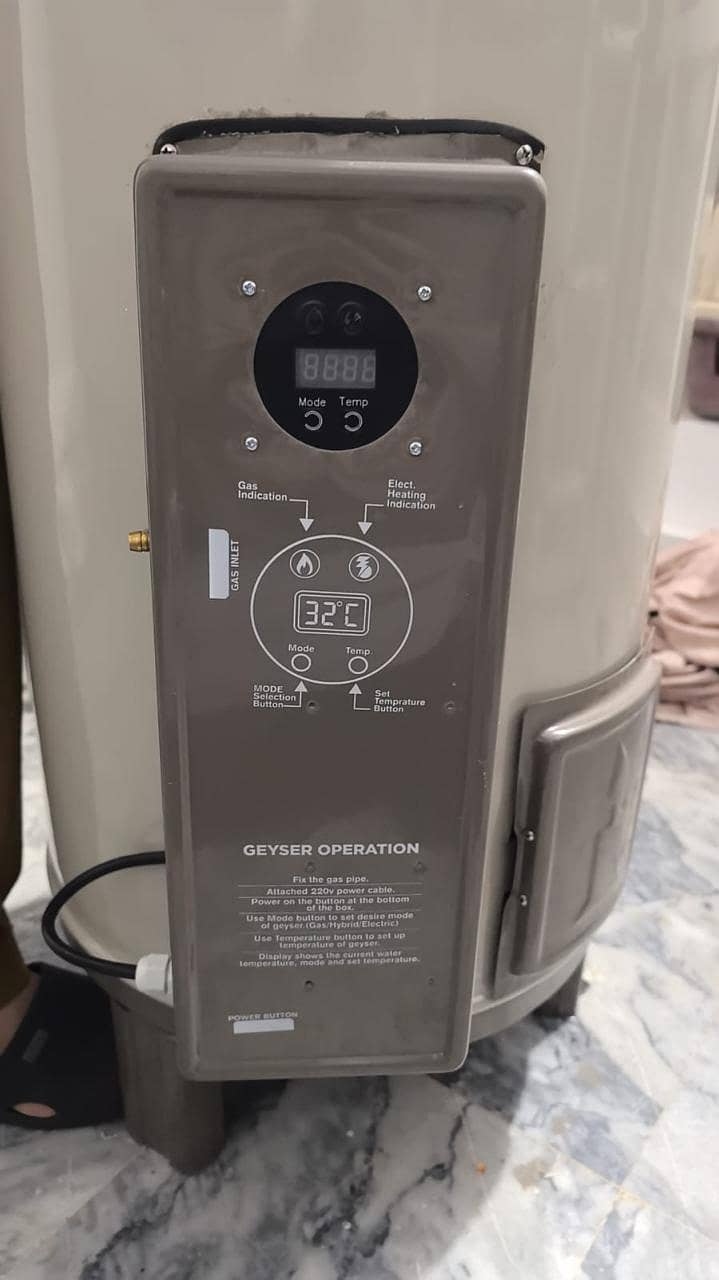 NAS GAS (Electric & Gas) dual geyser. Just 1 day used Read Full ad. 2