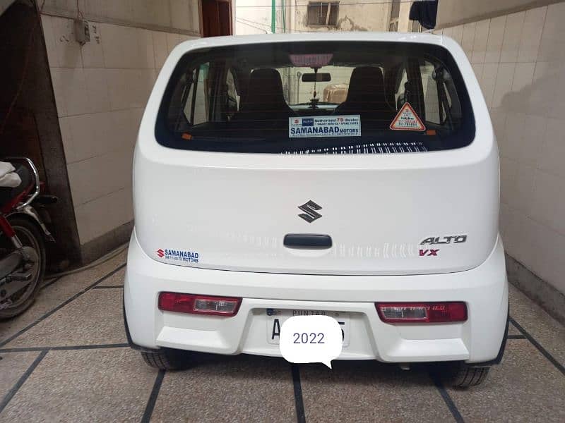 Suzuki Alto VX 2022 white colour 2