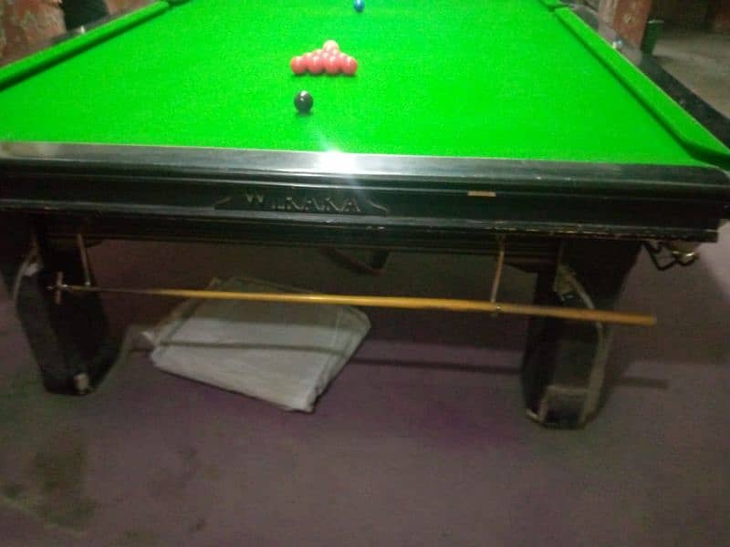 WIRAKA SNOOKER TABLE FOR SALE 1