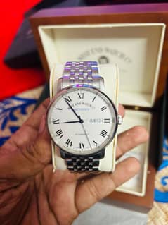 West End Watch White Dial Luxury Automatic Watch