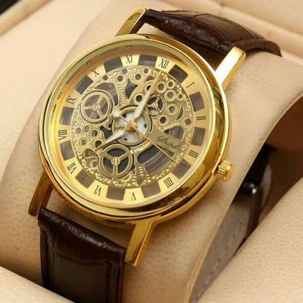 luxury gold platted limited edition watch 2