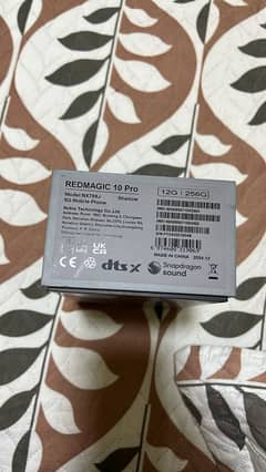 redmagic 10 pro just box open  black sleet  12 + 256