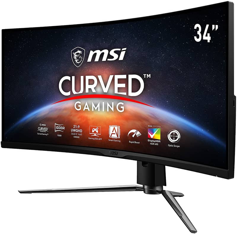 MSI 34 inch Gaming Curved Monitor 1