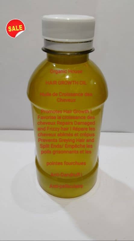 Hair Regrowth organic oil , Anti Hair fall, Anti Dendruf oil . 60 ml 0