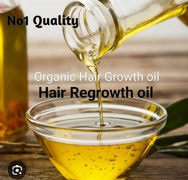 Hair Regrowth organic oil , Anti Hair fall, Anti Dendruf oil . 60 ml 1