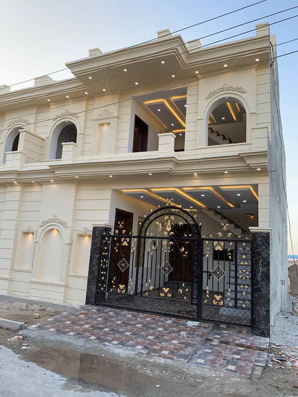 City garden dewan wali puli New brand Spanish 5 marly proper double story house for sale 23