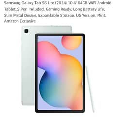 SAMSUNG TAB s6 lite