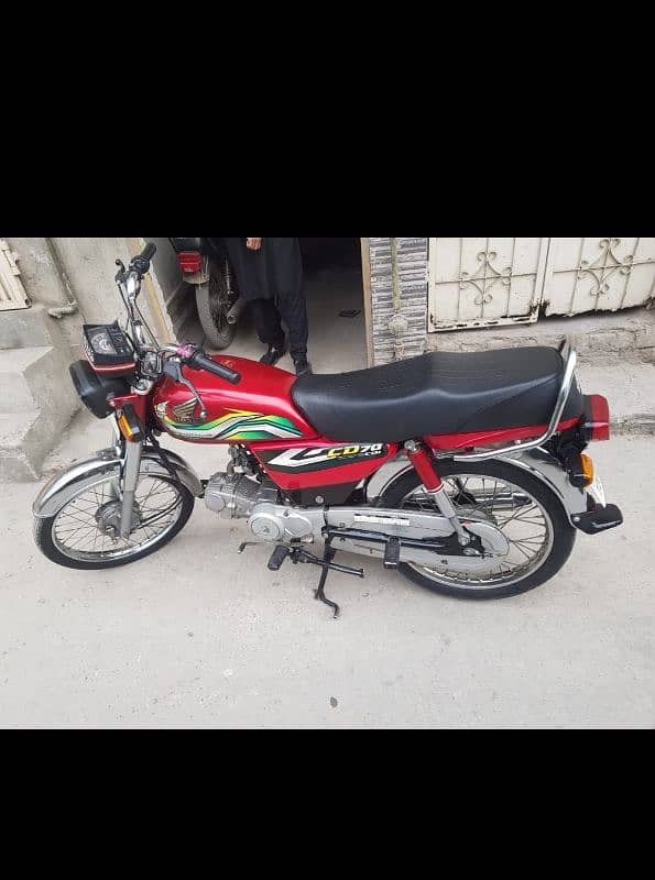 I m selling my bike Honda CD70 22/23 model 0