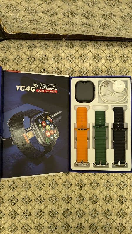 Telzeal TC4g Smart Watch, IOS System, Dual Cameras, Non PTA 2