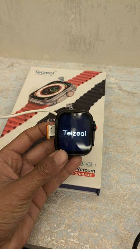 Telzeal TC4g Smart Watch, IOS System, Dual Cameras, Non PTA 6