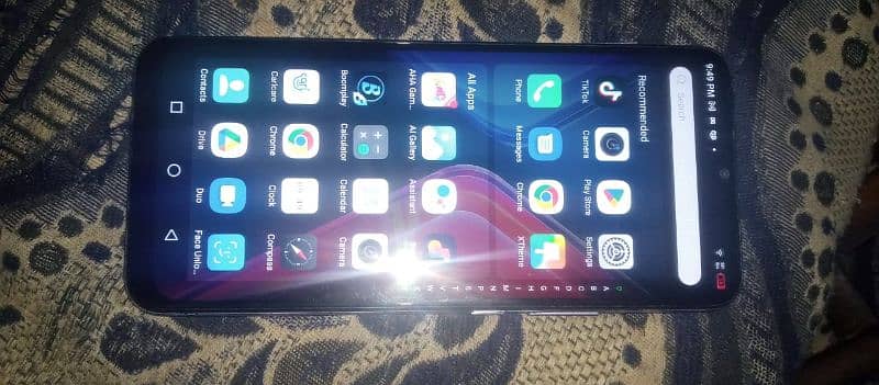 Infinix  hote11 play 4/64 Gb fingerprint or back flashlight note work 7