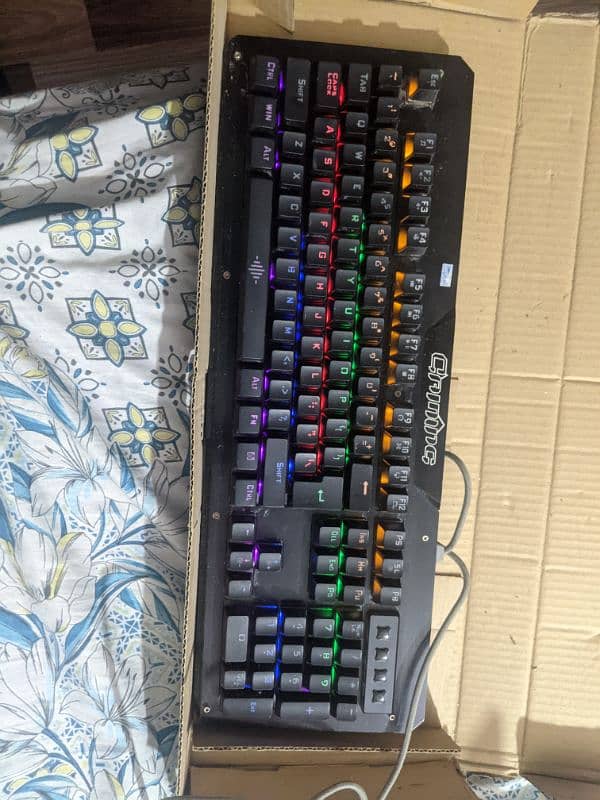 RGB keyboard full mechanical 0