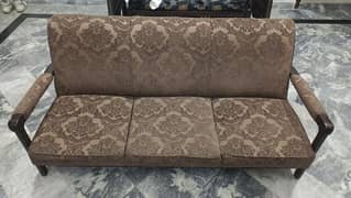 Sofa Set / 5 Seater Sofa / Wood Frame