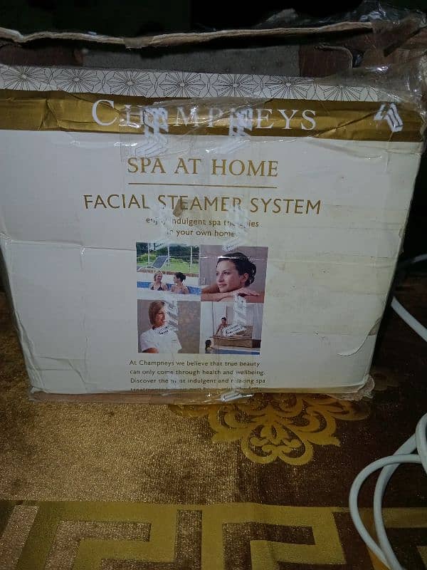 DIGITAL FACIAL STEAMER WITH TIMERS AND DISPLAY 7