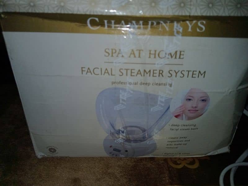 DIGITAL FACIAL STEAMER WITH TIMERS AND DISPLAY 8