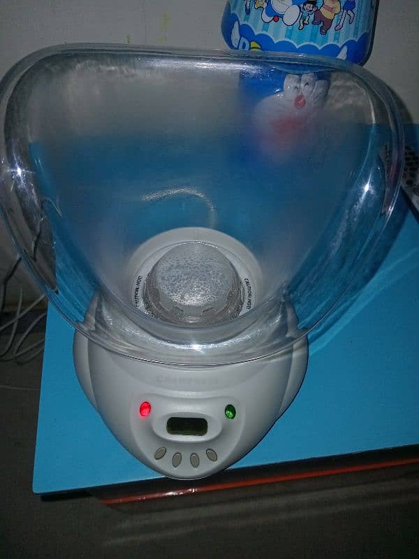 DIGITAL FACIAL STEAMER WITH TIMERS AND DISPLAY 12