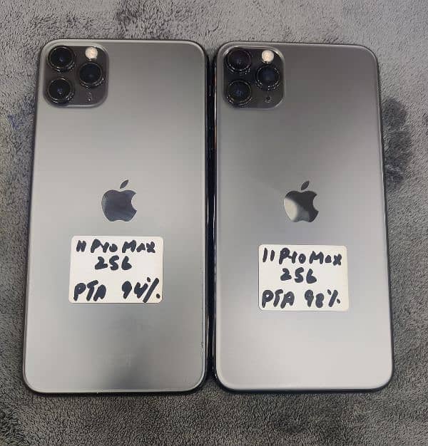 iphone 11 promax 256gb dual sim pta approved 3