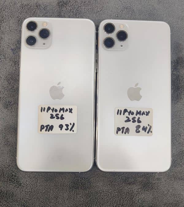 iphone 11 promax 256gb dual sim pta approved 4