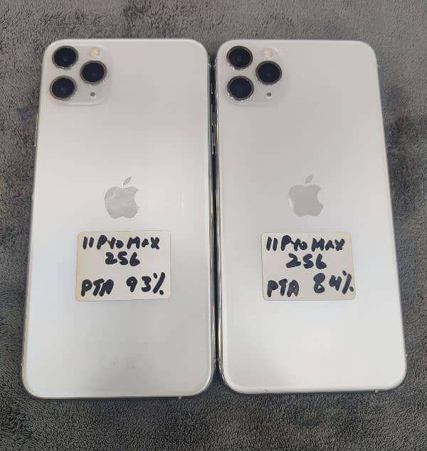 iphone 11 promax 256gb dual sim pta approved 8