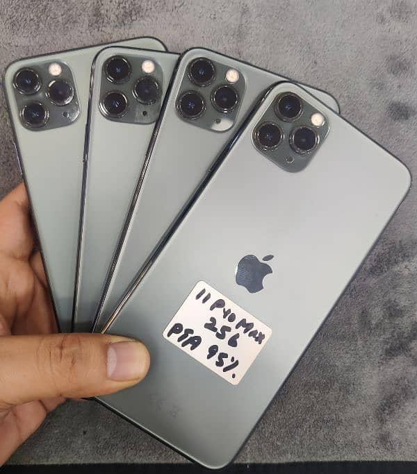 iphone 11 promax 256gb dual sim pta approved 9