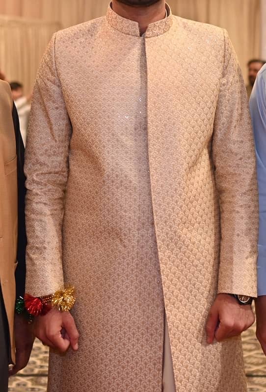 Groom Golden Sherwani 0