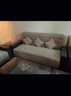 5seater sofa and 2seater deewan with3tables are up for sale