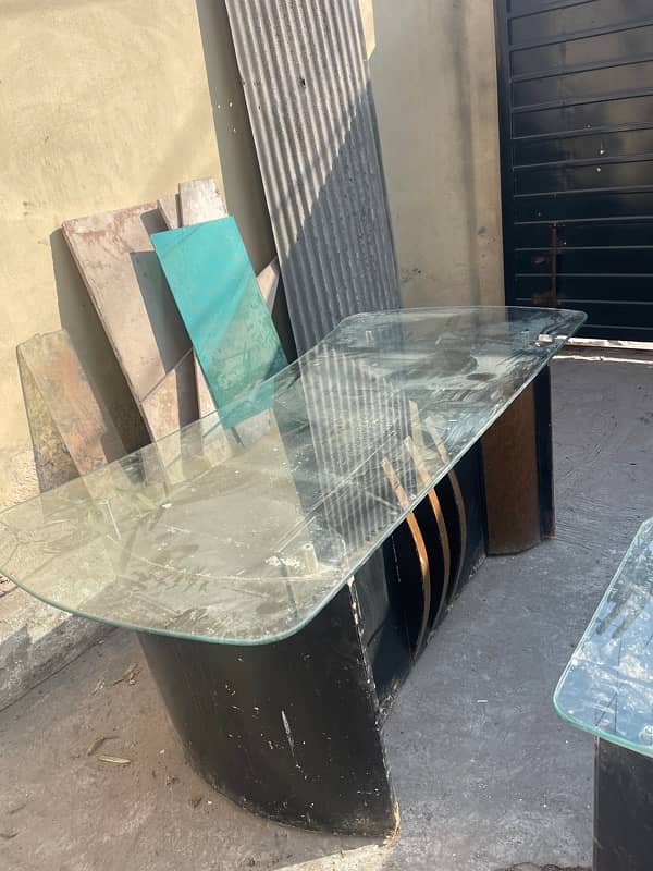 Used Tables 12mm Glass 3