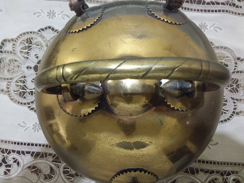 antique brass pandan 5