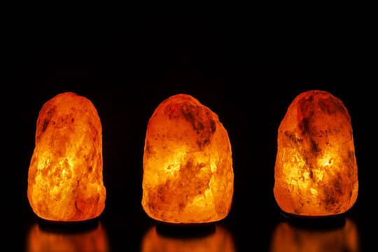 Himalayan pink salt lamp Mountain shape 0