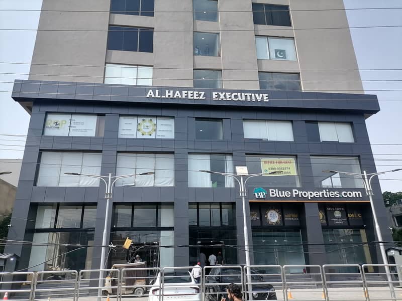 558 Square Feet Office Is Available For Rent In Al Hafeez Executive Ali Zaib Road 0