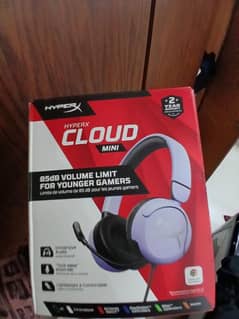 Hyper x cloud Mini 85dB volume limit for young gamers