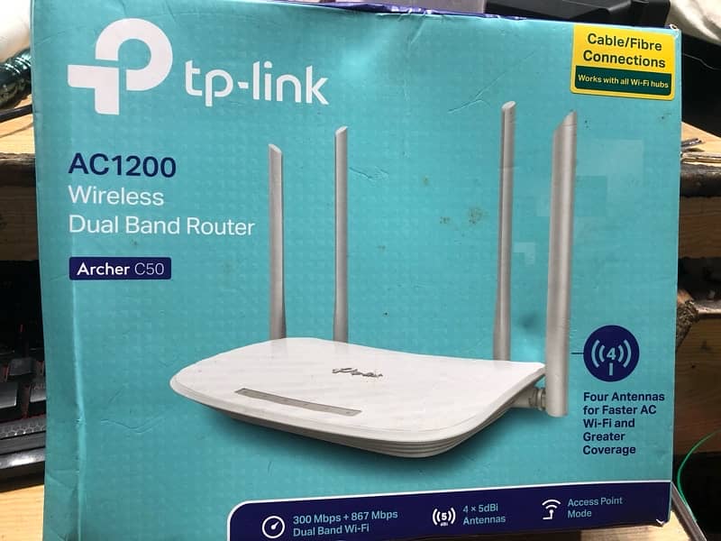 TP-Link AC1200 Wireless Dual Band Wi-Fi Router ARCHER C50 3