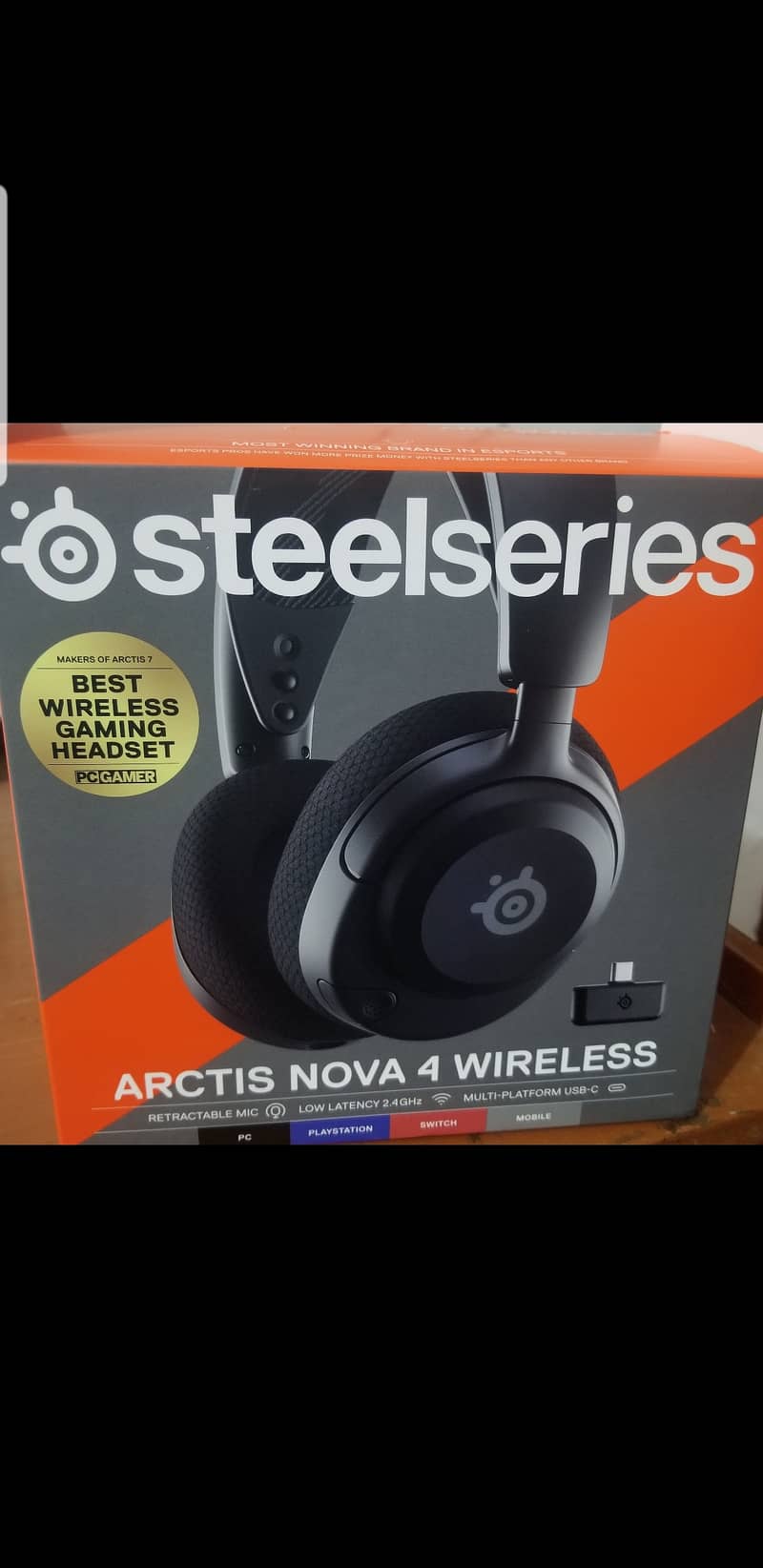 Artis Nova 4 wireless headset full box pack Gaming set 1