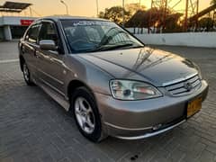 Honda civic vti manual 2002 neat and clean car inner 100% geniun