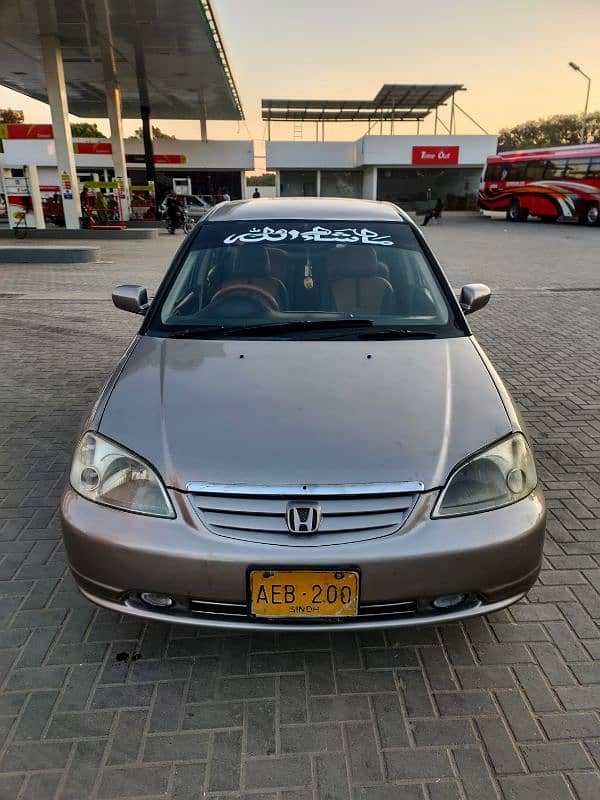 Honda civic vti manual 2002 neat and clean car inner 100% geniun 13