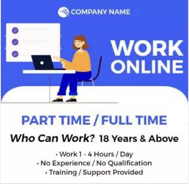 Online Earning/Online work avalible 0