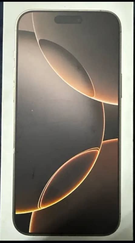 Iphone 16 Pro Max 256 GB PTA Approved Desert Titanium 4 Cycles 100% 1