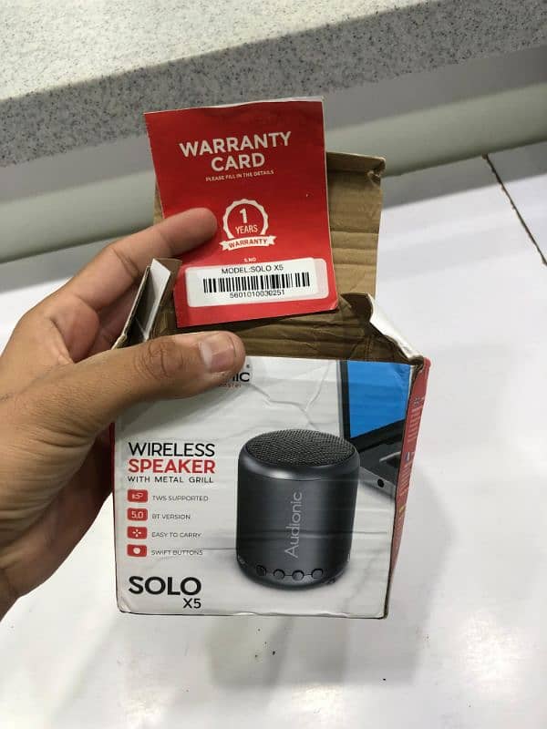 solo x 5 speaker 0