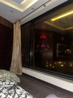 Facing Eiffel Tower View Luxury Studio apartment available for sale on daily basis