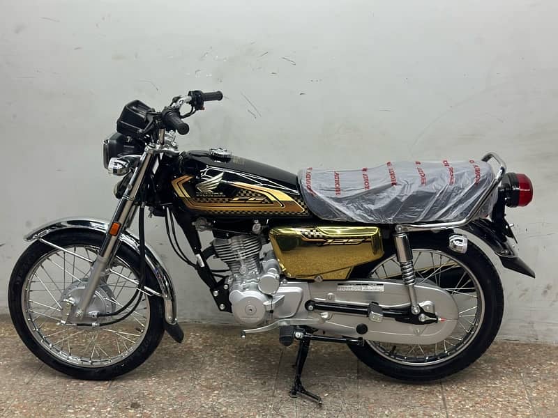 self start honda cg125cc 2025 model ( gold edition ) 5