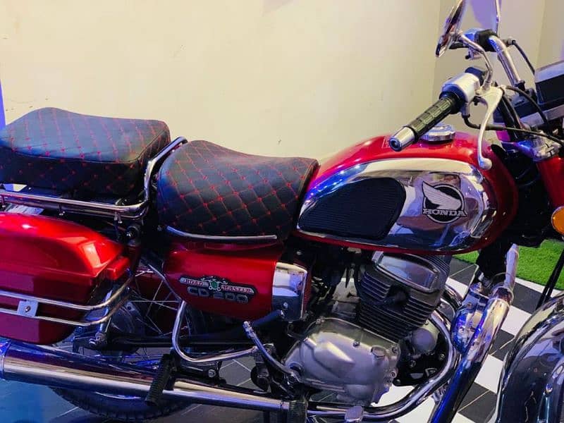 Honda CD 200 Road Master for sale my  call WhatsApp 03244025827 1